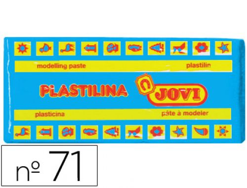 Plasticina jovi 71 150 gr azul claro , Jovi , 22134 , 8412027007191